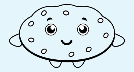 Moon with Face, Cartoon Moon, Celestial Character, Happy Moon, Animated Moon Art, Moon Illustration, Friendly Moon, Cartoon Sky, Celestial Art, Moon Delight, Celestial Smile, Cartoon Celestial, Happy 