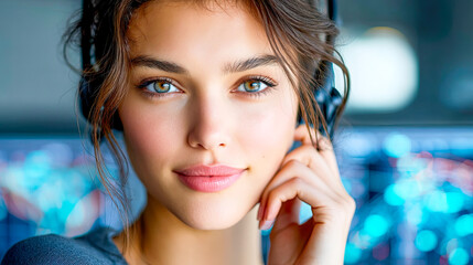 Mitarbeiter in modernen Logistik- und Kontrollzentren mit großen Monitoren. Szenen zu globalem Transport, Supply Chain, Digitalisierung, Datenanalyse und internationalem Warenfluss.