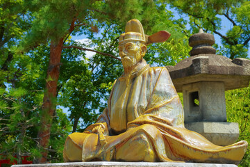 Obraz premium 京都 豊国神社の豊臣秀吉像