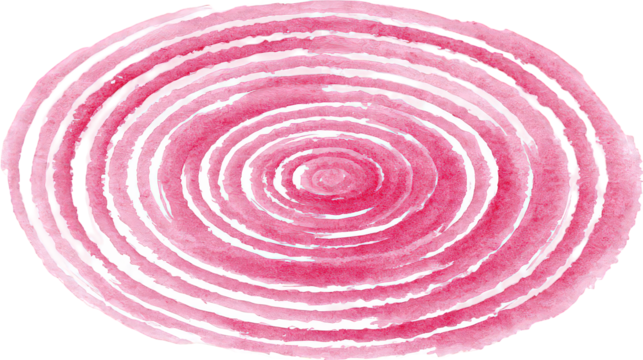 Abstract Circular Design in Pink and White - Powered by Adobe