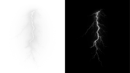 HighQuality Lightning Bolt PNG Overlay for Creating Stunning Storm Effects and Backgrounds in Transparent Format