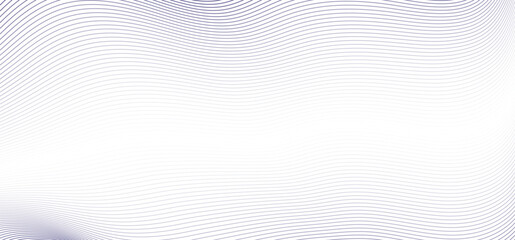 Elegant Curved Wave Lines – Abstract Minimal Vector Design