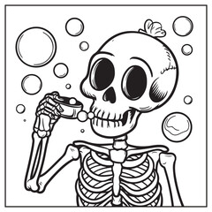 Adorable Creepy Monsters Coloring Pages