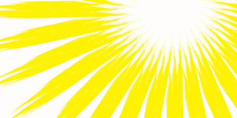 Circle brush stroke vector isolated on white background. yellow enso zen circle brush stroke.For stamp,seal, ink and paintbrush design template.