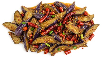 Spicy Eggplant Sizzle: A Culinary Delight