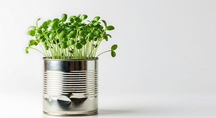Tiny Sprouts, Big Impact: Upcycled Can Life
