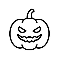 A cute, smiling blue ghost with a funny tooth and happy pumpkin illustration for a Halloween cartoon vector