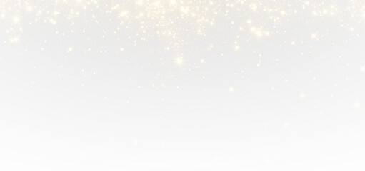 A stunning Golden Glitter Sparkle Background Overlay for Events and Celebrations, in Decorative PNG format