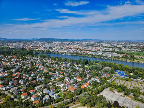 Wien, &Ouml;stereich, Blick vom Donauturm
