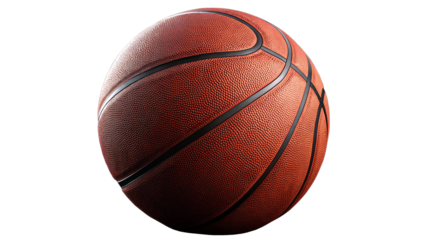 basketball isolated on transparent background