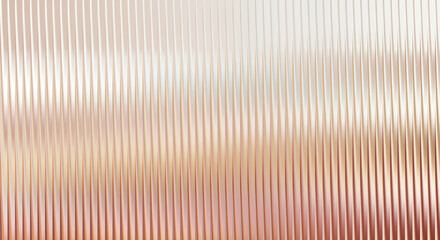 Softly lit vertical ribbed textured background in warm tones