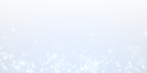 Sparkling Blue Background with Glittering Lights Overlay in PNG format, featuring Transparent Elements for Designs