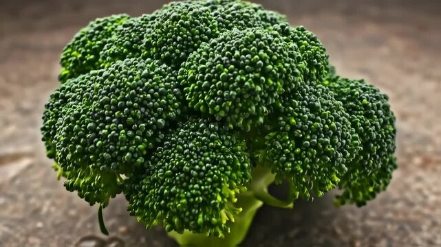 Close-up of fresh broccoli florets