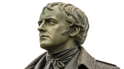 St. Andrew&rsquo;s Day cut-out illustration isolated on white background. AI GENERATED.
