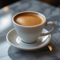 Obraz premium cup of coffee on the table