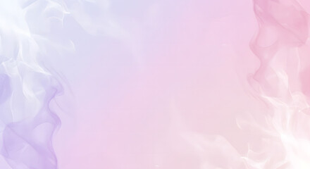 Minimal smoke-like wisps in pastel tones over a soft watercolor wash. Grey and white vapor flows merge with light pink and lavender hues, balanced with empty space for fashion campaigns, posters, and 