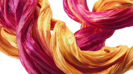 Abstract Flowing Colors