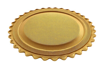 Golden Ornate Medallion