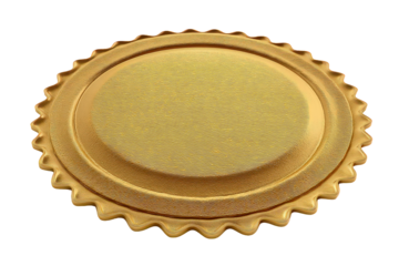 Golden Ornate Medallion