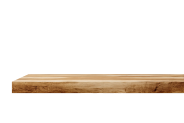 Empty wooden plank surface against a black background