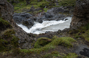 The river Skjalfandafljot in Iceland