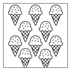 Comfy Patterns Bold and Easy Coloring Pages, Mindfulness, and Fun Creativity,  line art, illustration, victor, black and white coloring pages, Hand-drawn coloring pages, Cozy coloring page