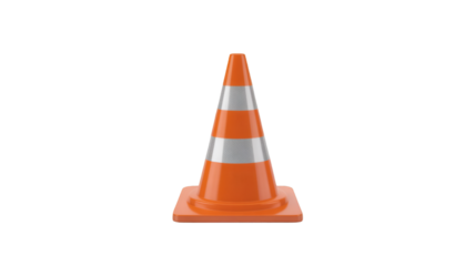 orange traffic cone