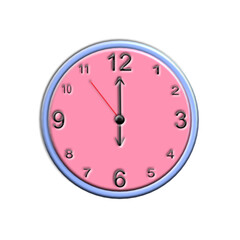 Clock icon illustrator