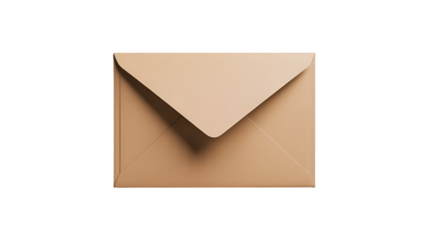 envelope isolated on white background