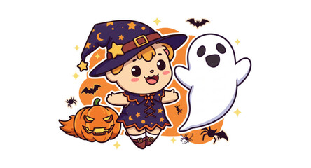 White Ghost and the little boy