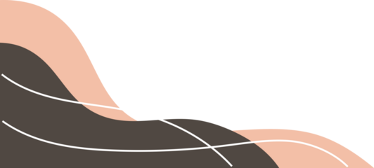 Modern abstract coffee wave decorative background