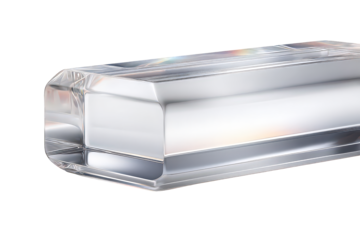 Transparent Rectangular Prism Object