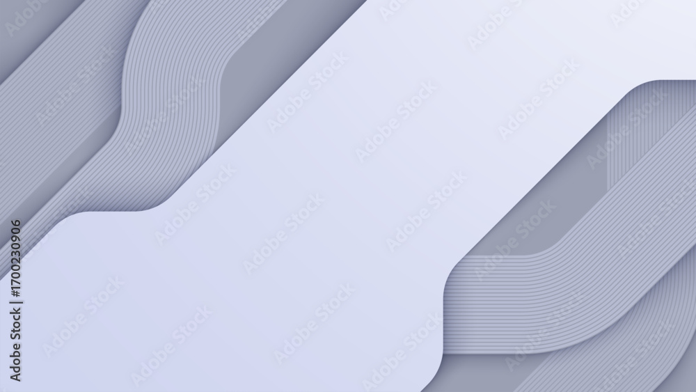 Canvas Prints white paper abstract background with white lines design template illustration