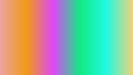 Vibrant Horizontal Rainbow Gradient Background