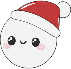 Classic White Snowball Winter Ornament