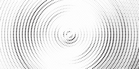 Halftone background vector, abstract backdrop design with two tone pattern and copy space for edit your content	