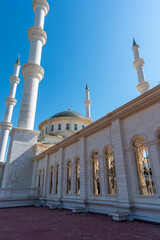 Fototapeta premium Architectural view of Suat Gunsel Mosque Northern Cyprus