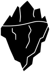 glacier illustration iceberg silhouette ice logo cold icon snow outline nature blue landscape sea mountain arctic winter water ocean shape product vector graphic background