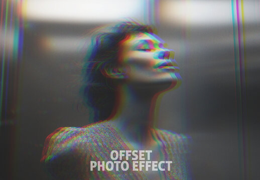 Glitch RGB Distortion Effect