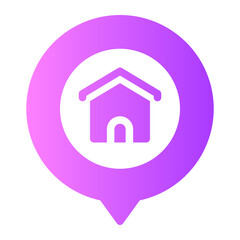 location gradient icon