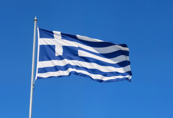 Obraz premium flag of greece