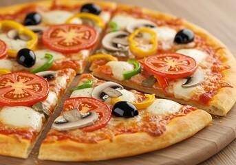 Golden Crust, Sun-Kissed Toppings