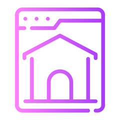 website gradient icon
