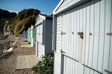 beach huts