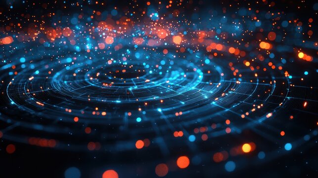 Advanced data visualization techniques utilizing high-resolution digital graphics and algorithmic design for immersive environments and interactive interfaces
