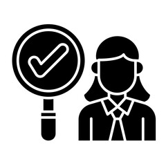 Audit  Icon Element For Design	