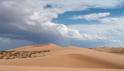 A desert of liquid longing under a sky of unmet eyes � dunes shift to form faces never seen, no life, 8K, romantic surrealism