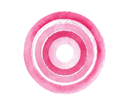 Abstract Circular Design In Shades Of Pink