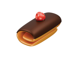 bolu icon 3d illustration render