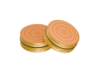 kekse icon 3d illustration render